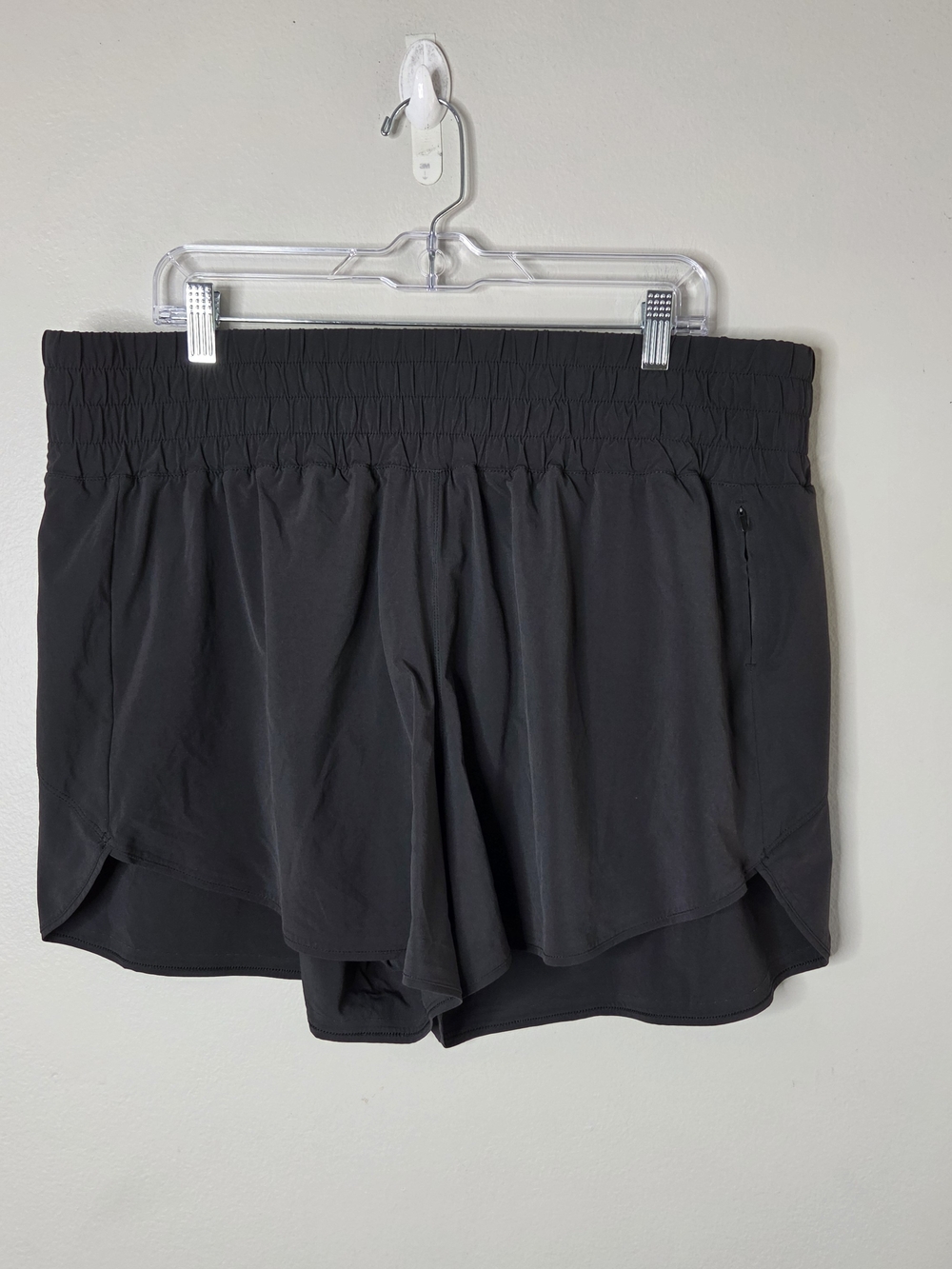 Outdoor Voices Black Lined Active Running Workout Shorts